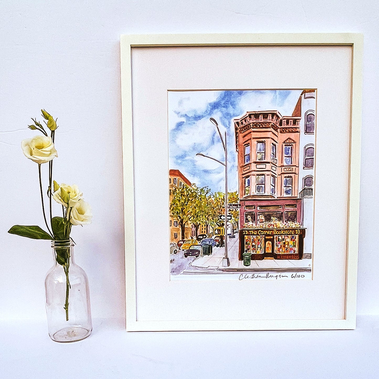 Signed Limited Edition Print of The Corner Bookstore